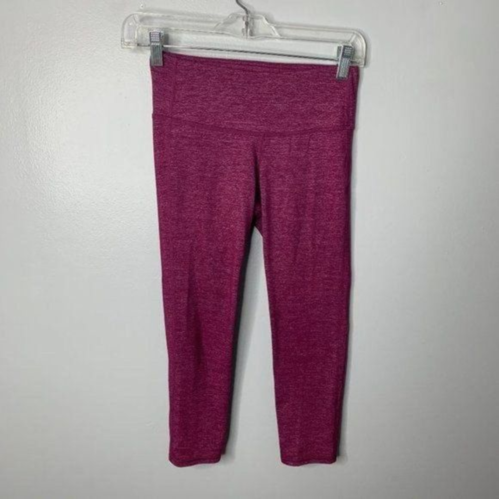 Athleta Burgundy 7/8 Leggings‎ Pants